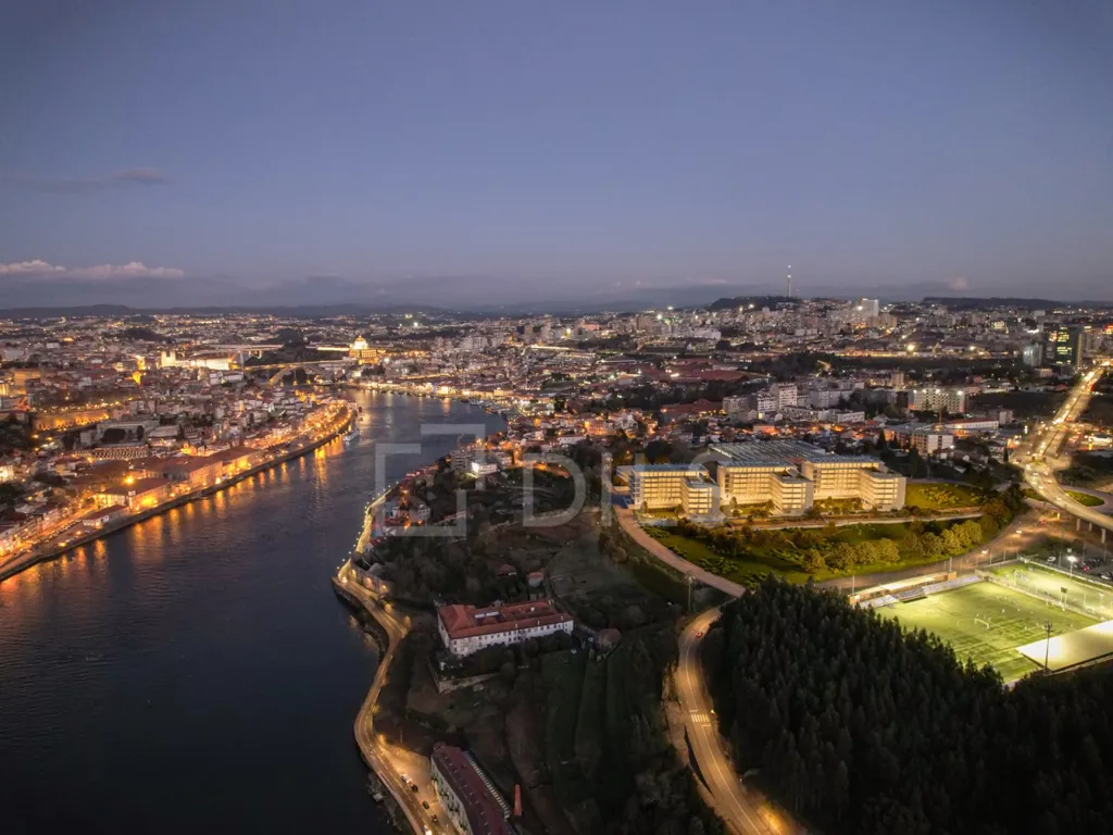 Õhuvaade - T2 Apartment with River View in Vila Nova de Gaia