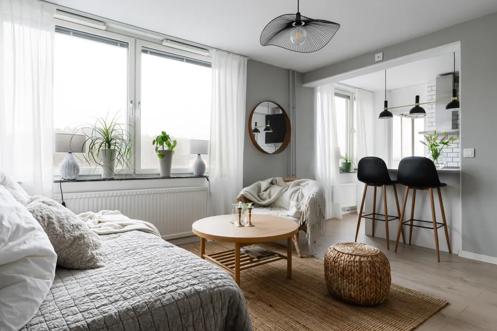 Soggiorno - Apartment with Balcony in Göteborg