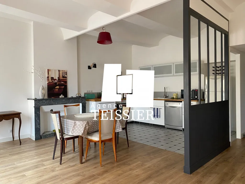 Cuisine - Appartement Rénové avec Balcon au Cœur de Les Vans