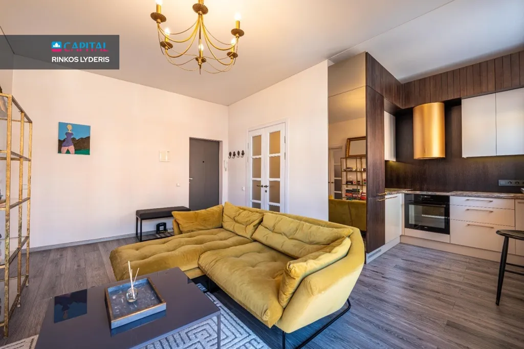 Séjour - 2-Bedroom Apartment with Balcony in Klaipėda Centre