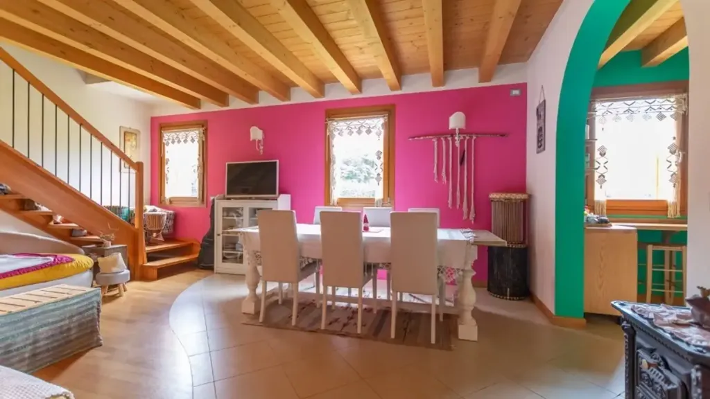 Soggiorno - Contemporary Villa with Panoramic Terrace in Feltre
