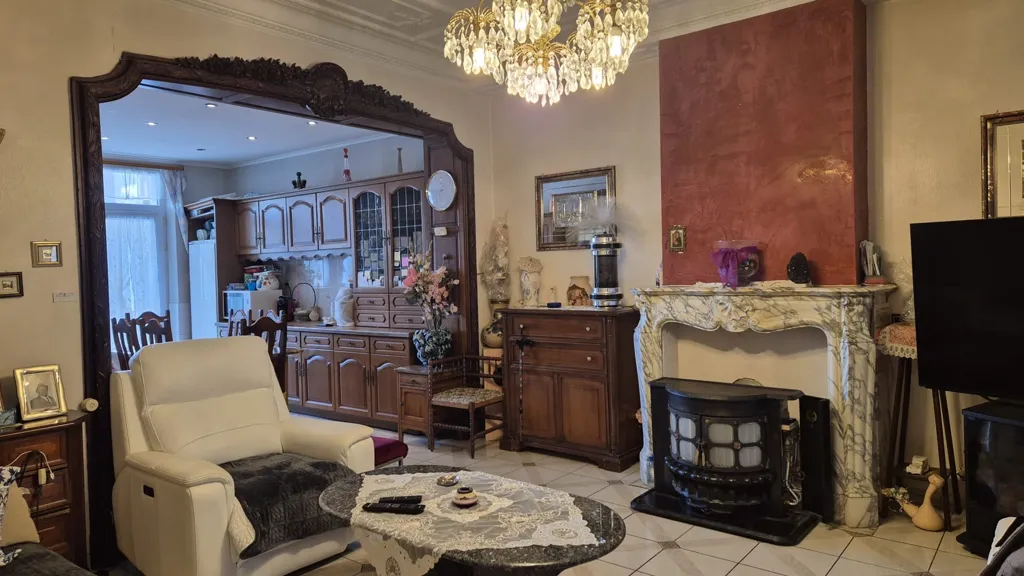 Séjour - Apartment with Terrace in Jette, Brussels