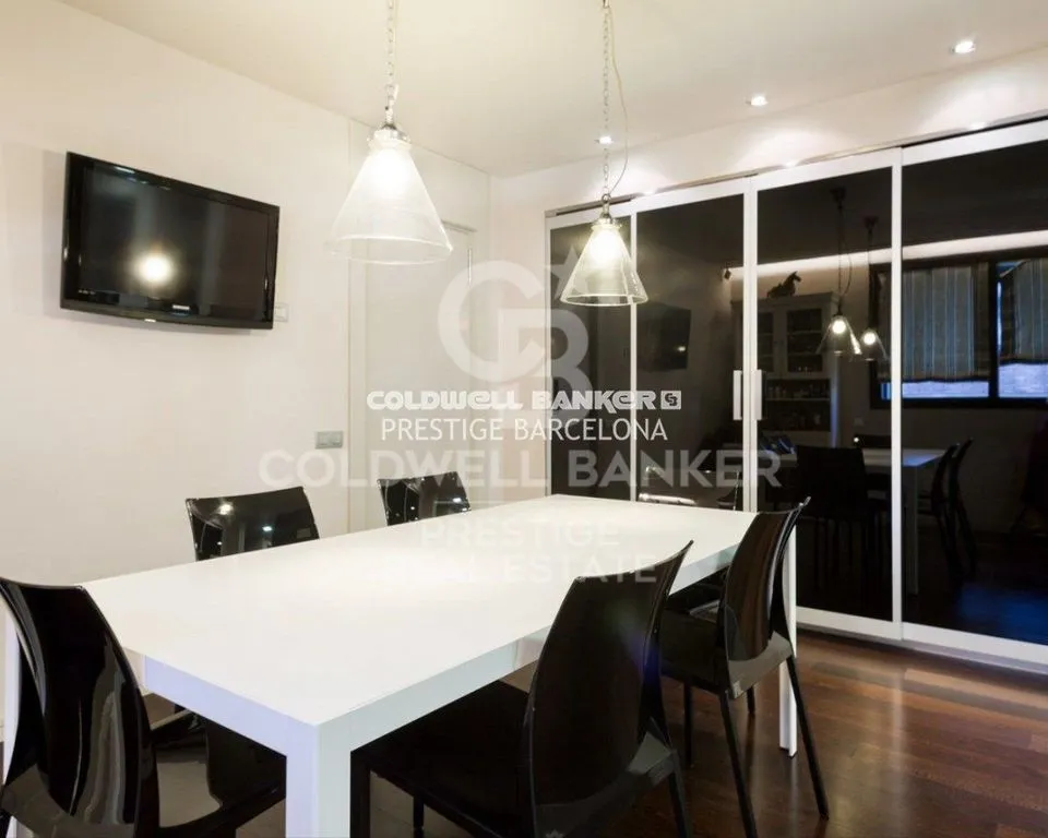 Sala da pranzo - Luxury Flat with Terrace in Sarria, Barcelona