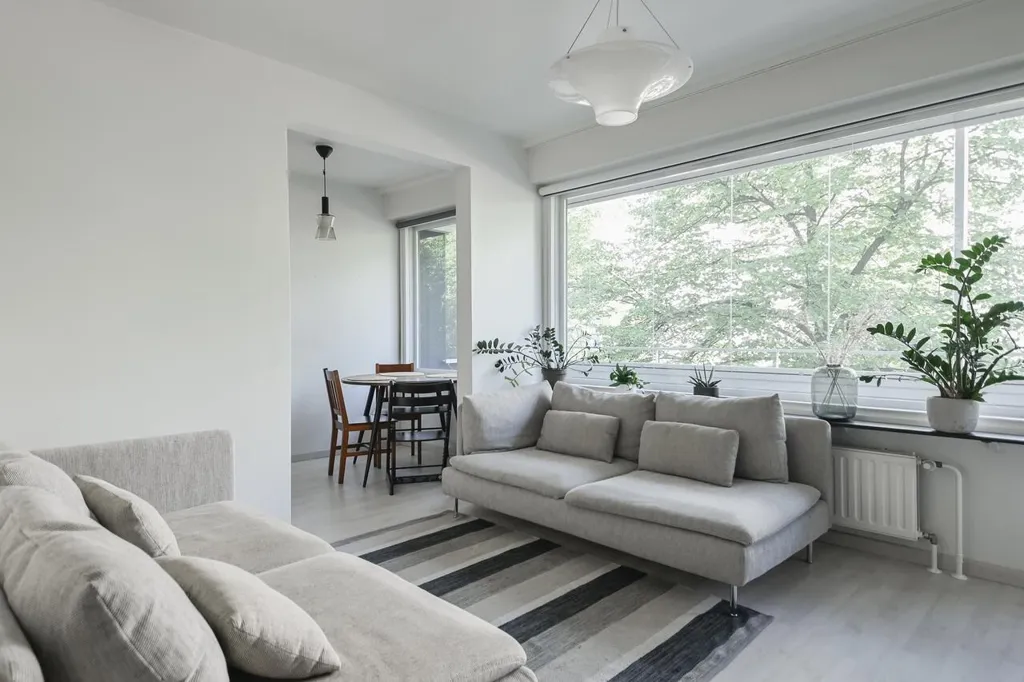 Elutuba - Bright Apartment with Balcony in Lahti Centre