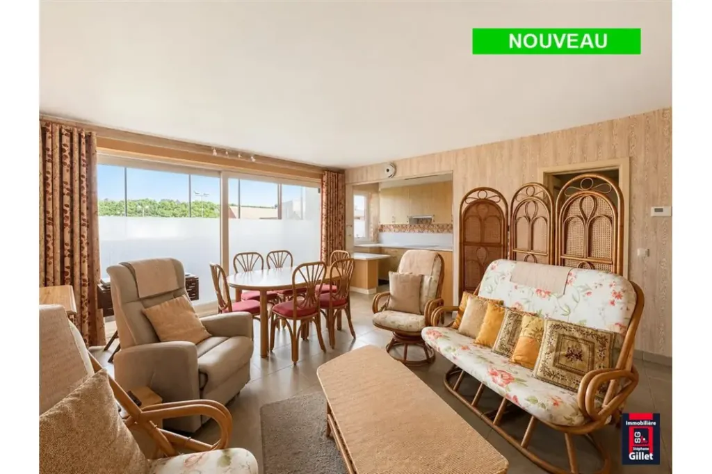 Séjour - Appartement 2 Chambres avec Terrasse à Andenne