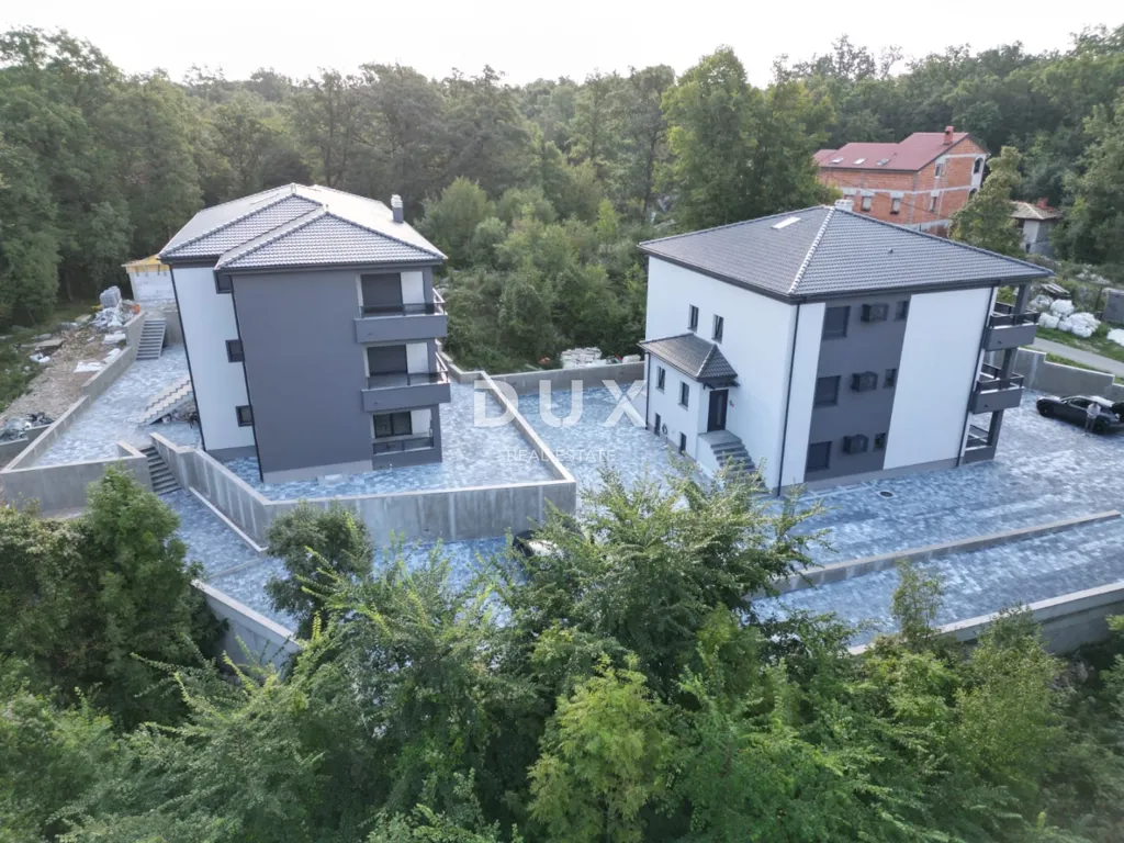 Vista aerea - Ground Floor Apartment with Terrace in Matulji