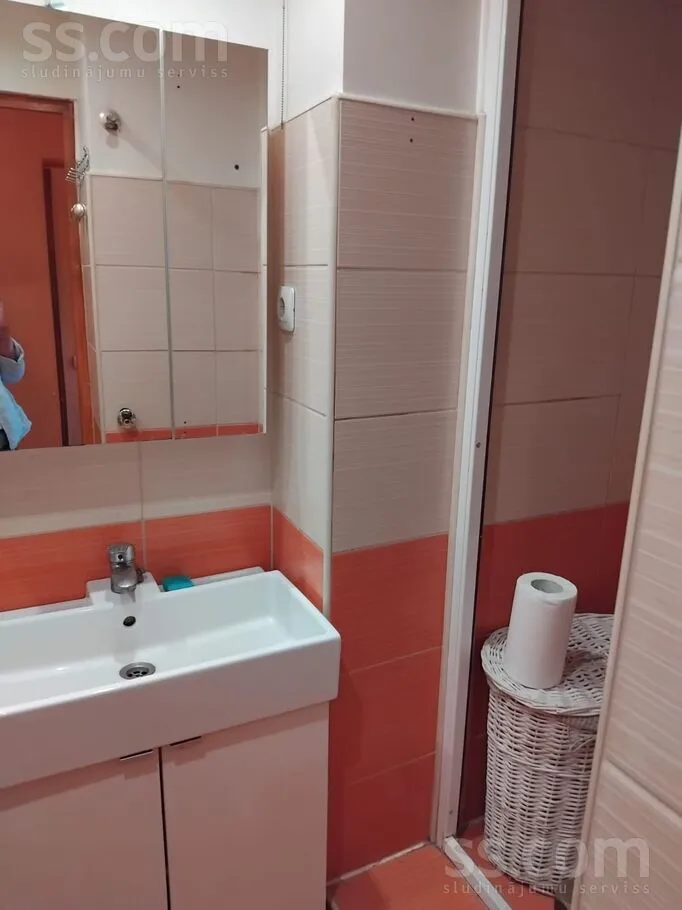 Bathrooms - Bright Apartment with Parking in Jelgava