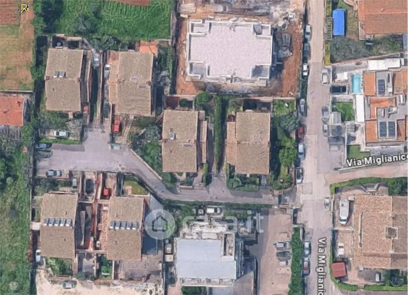 Vue aérienne - Terraced Villa with Garden in Rome