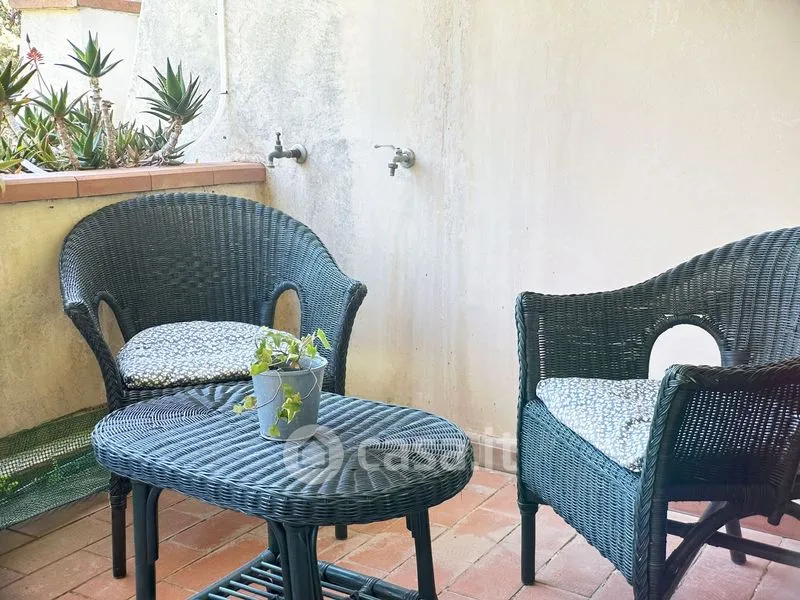 Terrasse - Bilocale with Sea View in Monte Argentario