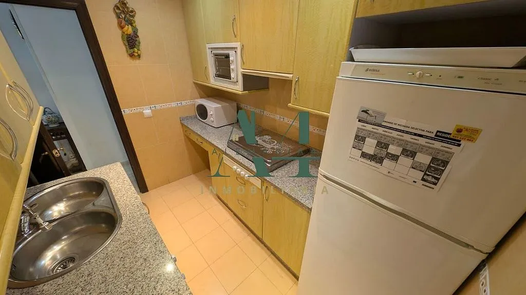 Köök - Furnished Flat with Air Conditioning in Cáceres