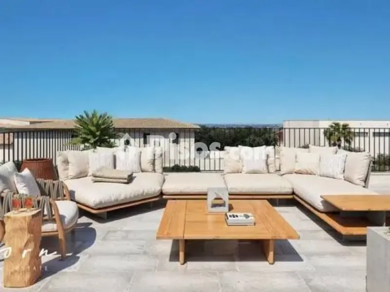 Terrace - Mallorcan Chalet with Pool in Ses Salines