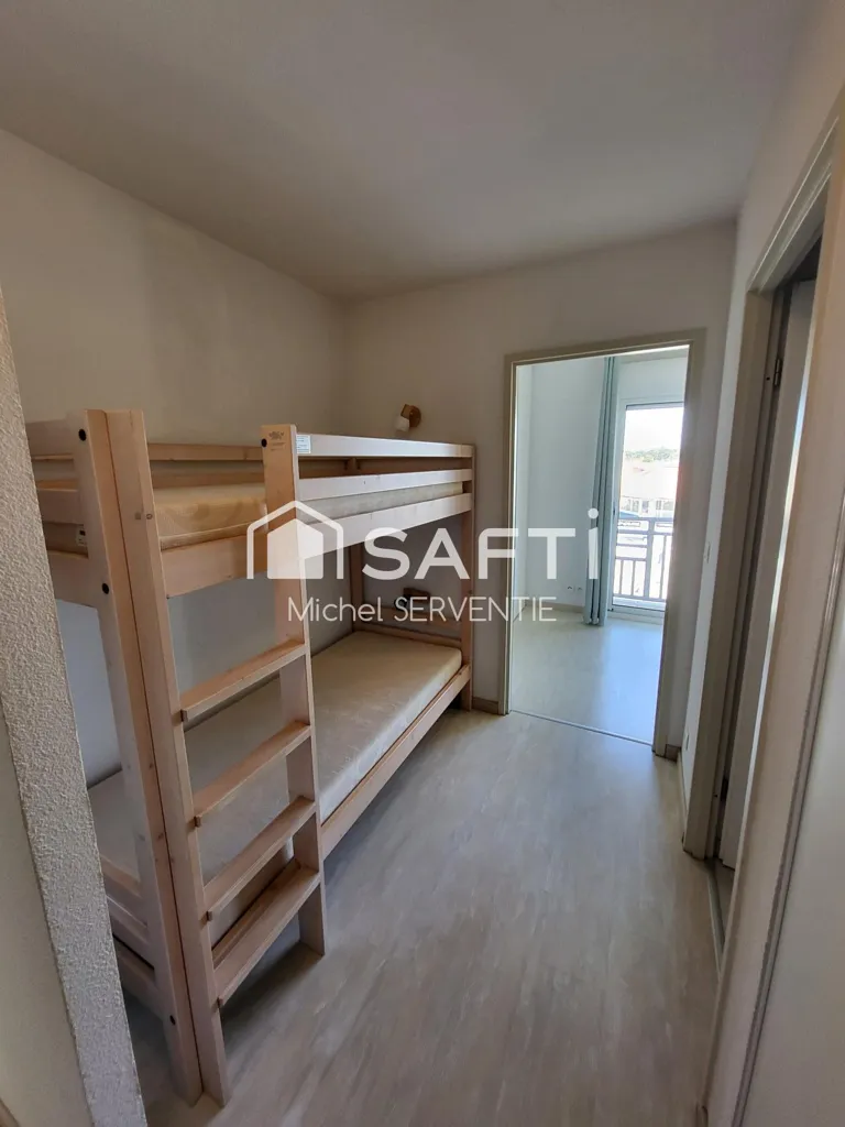 Chambres - Appartement T2 avec Balcon à Deux Pas de l'Océan