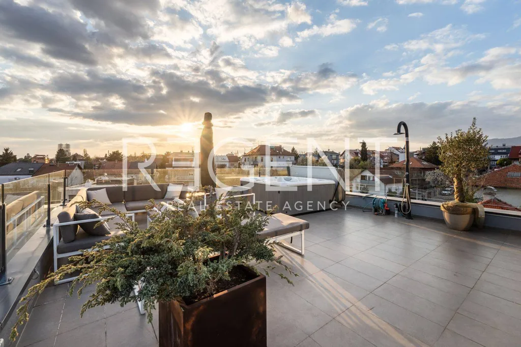 Terrasse - Luxury Penthouse with Panoramic Terrace in Zagreb