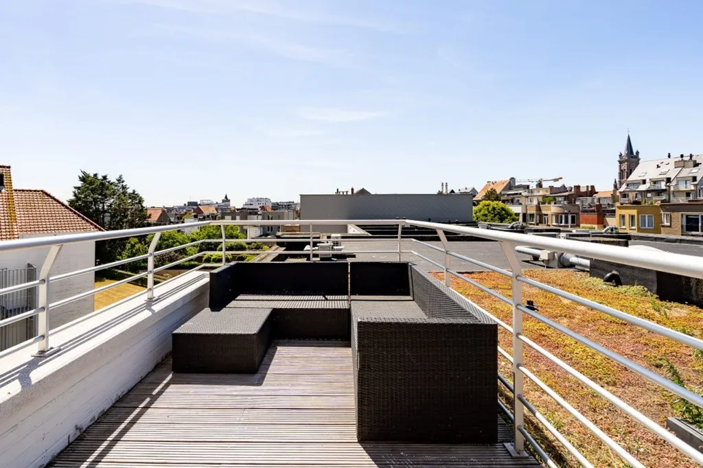 Terrace - Penthouse with Terrace in Blankenberge