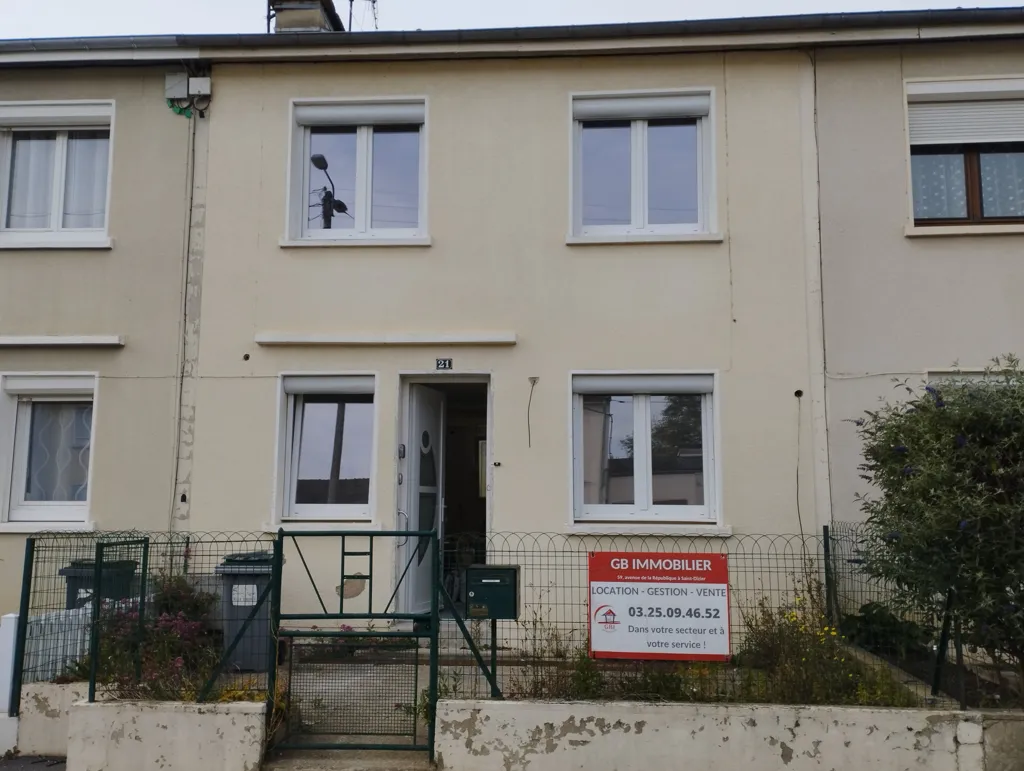 Extérieur - Maison Mitoyenne T4 avec Jardin à Saint-Dizier
