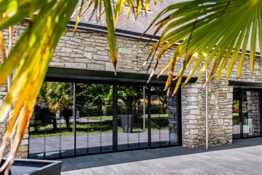 Terrasse - Maison Conçue par Architecte avec Piscine à Albert 1er