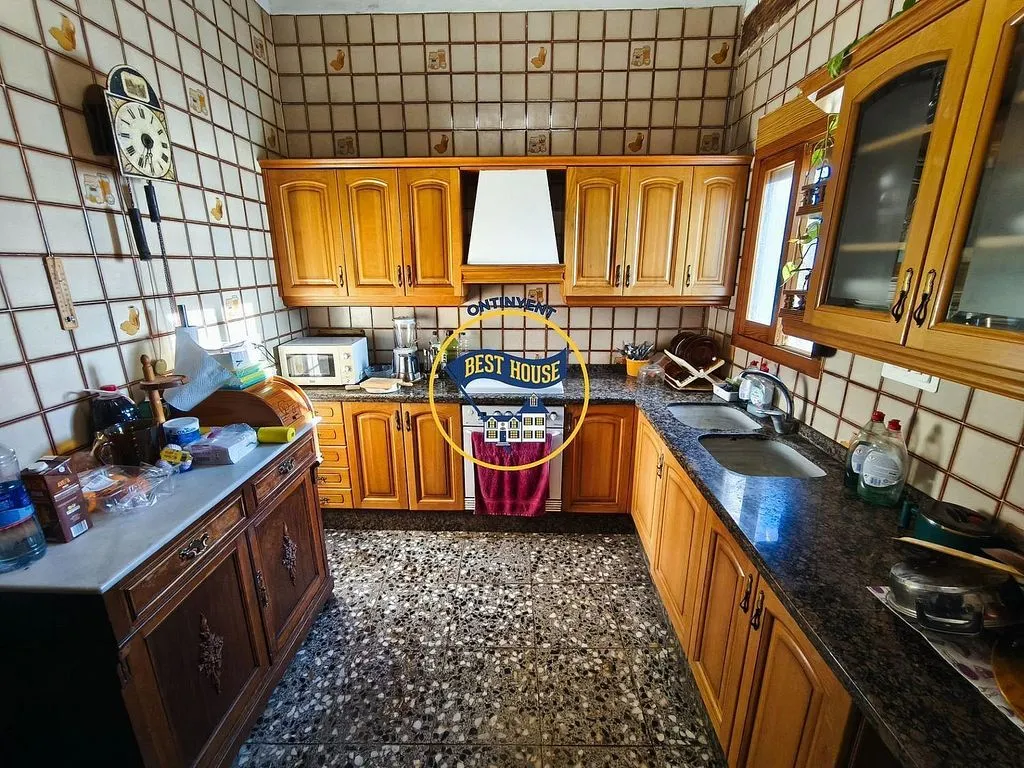 Köök - Historic House with Pool in Ontinyent, Valencia