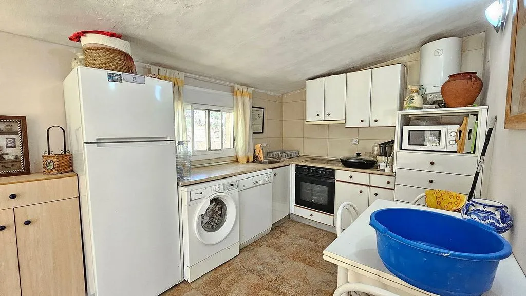Cuisine - Rustic House with Pool near Zaragoza