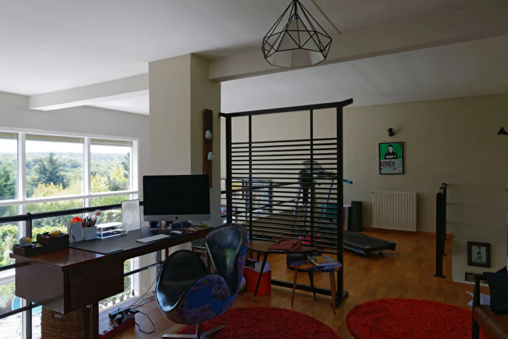 Bureau - Villa de 10 Pièces avec Jardin à Chambourcy