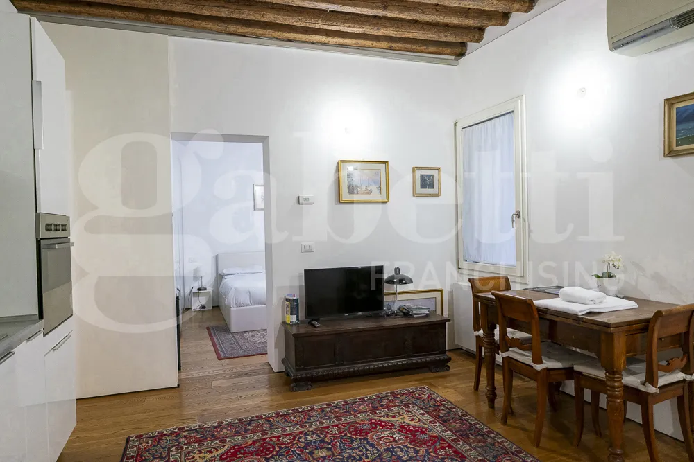 Söögituba - Rustic 2-Bedroom Flat near Strada Nova, Venice