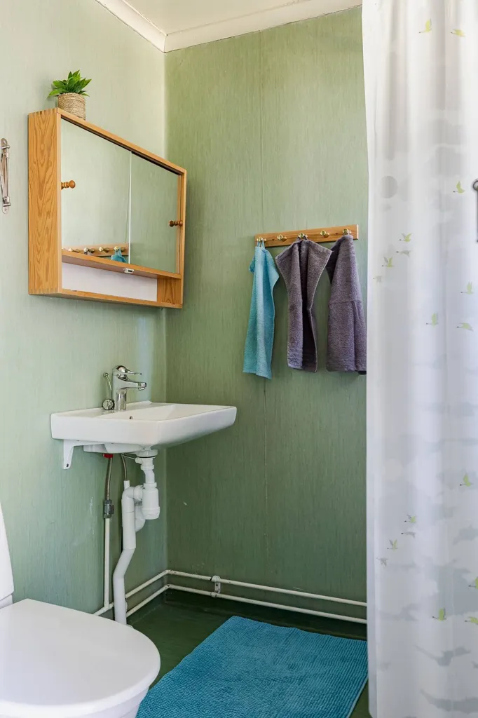 Salles de bain - Cottage with Water Access in Ovanåkers