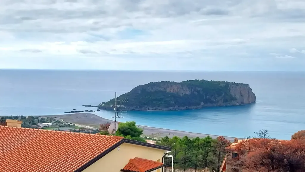 Terrasse - Apartment with Sea View in Praia a Mare