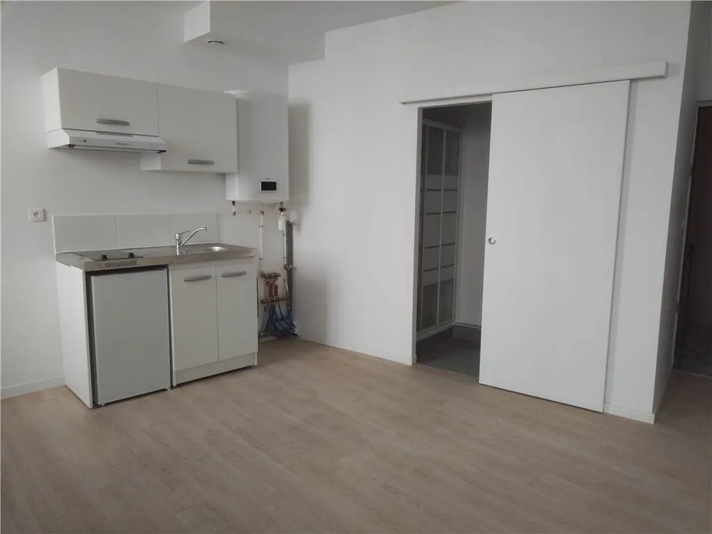 Kitchen - Renovated Studio with Balcony in Valréas