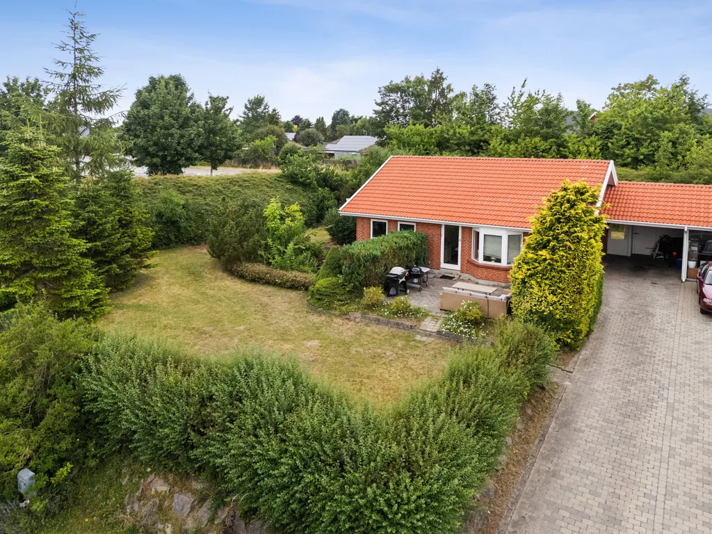 Vue aérienne - Villa with Garden in Fensmark, Holmegaard
