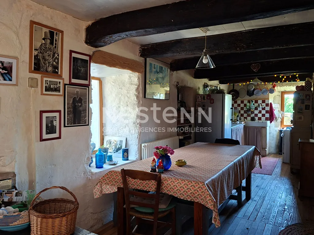Sala da pranzo - Stone House with Garden in Quiet Hamlet