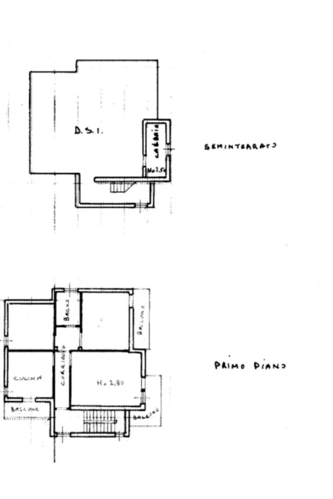 Plan - Apartment with Garden in Clusane, Iseo