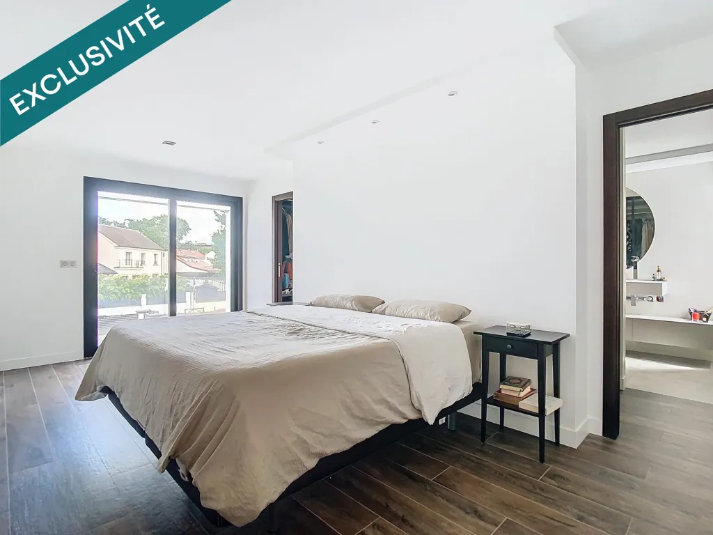 Chambres - Maison Contemporaine avec Piscine près du Centre