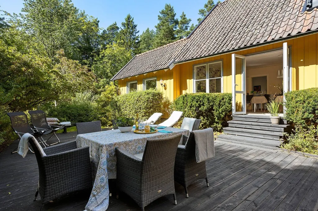 Terrasse - Classic Villa with Parkett Floors in Kalmar