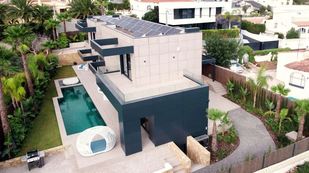 Vue aérienne - Luxury Villa with Pool in Calpe
