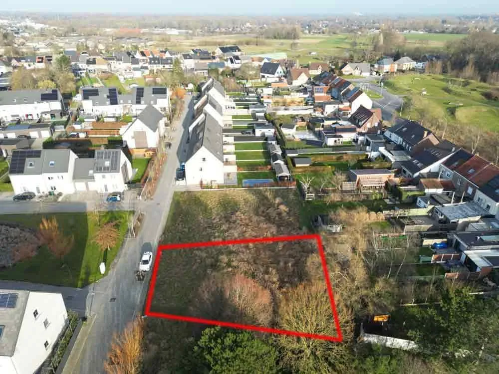 Vue aérienne - Terrain à Bâtir près du Centre d'Alost