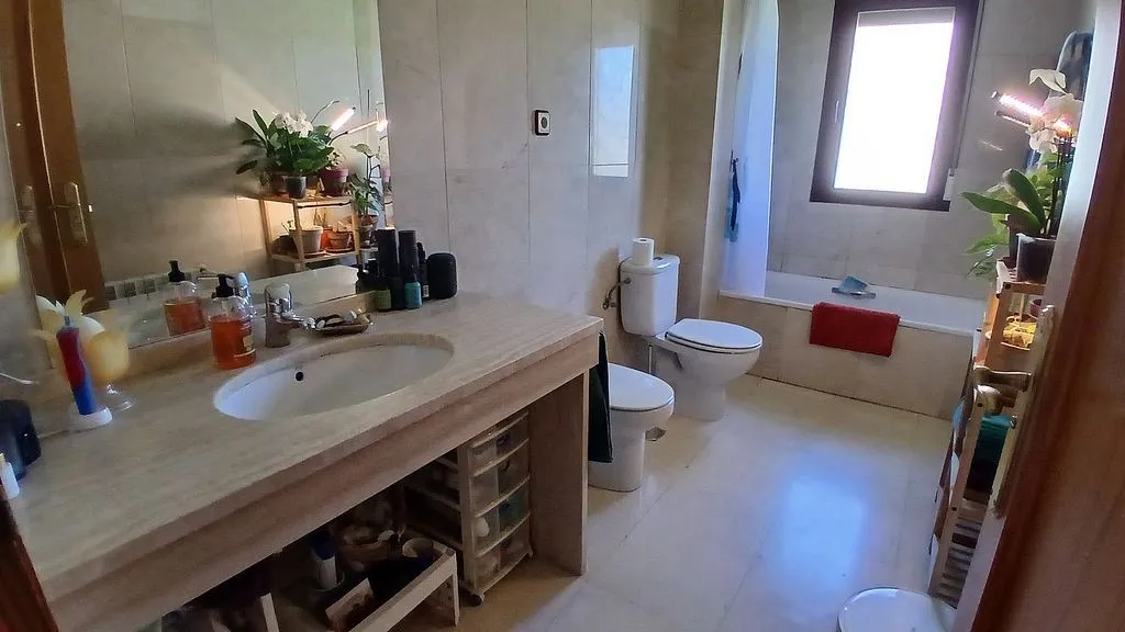 Salles de bain - Chalet with Pool and Terrace in Guadarrama