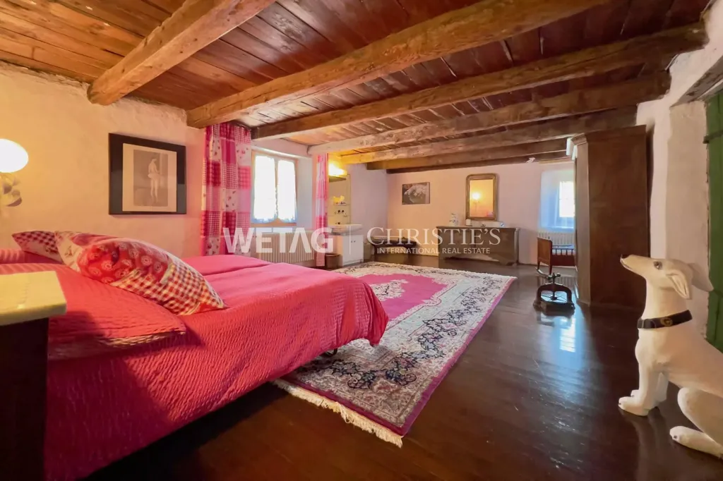 Schlafzimmer - Historisches Haus mit Innenhof am Lago Maggiore