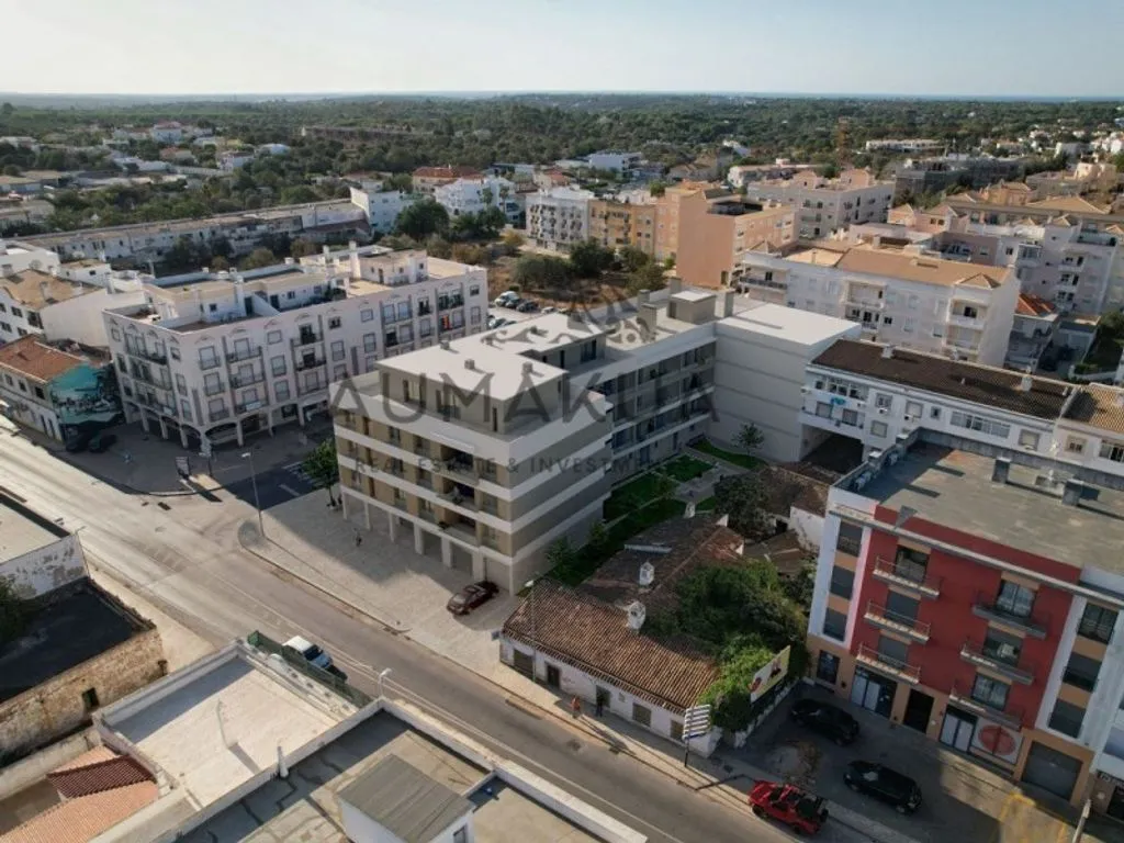 Vue aérienne - Modern Flat with Electric Car Charging in Almancil