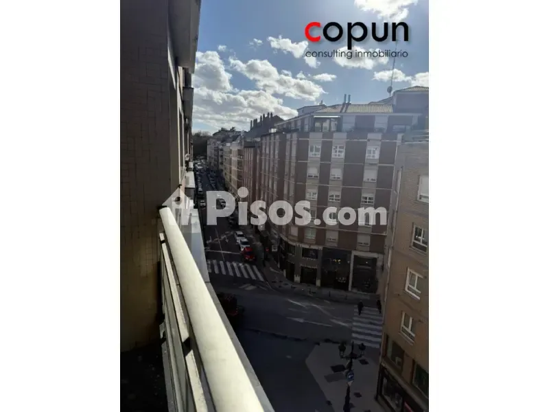 Balcony - Apartment with Terrace in Oviedo Centre