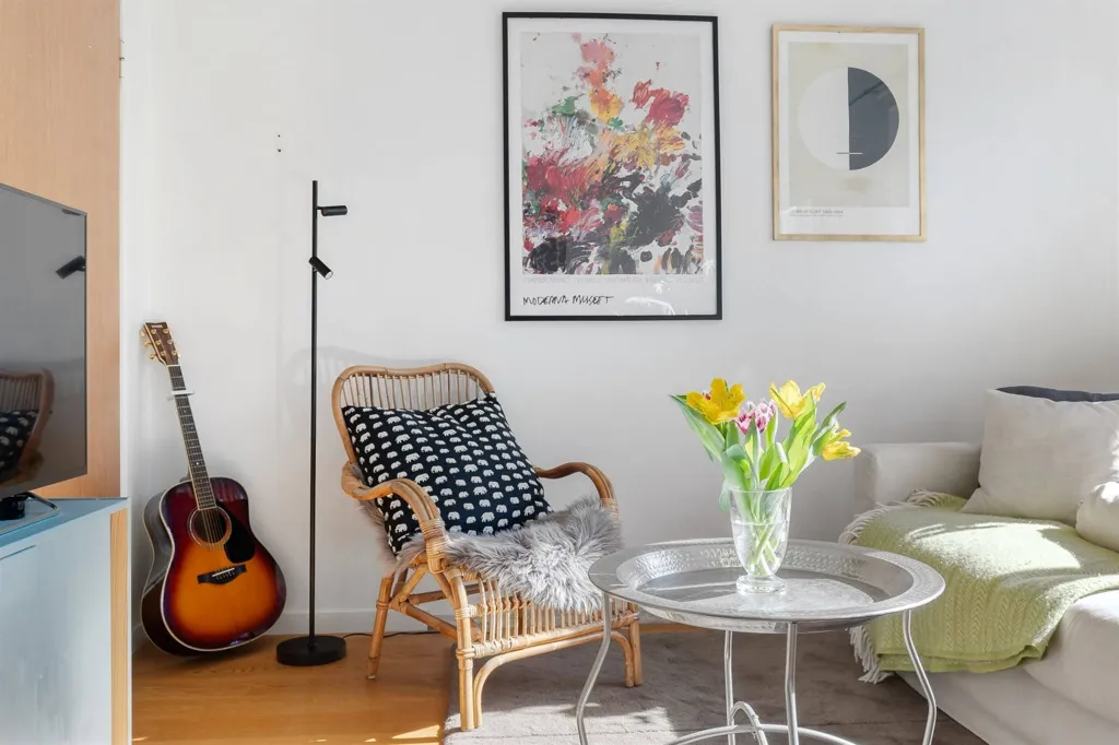Soggiorno - Efficient Flat with Loft Potential in Blackeberg