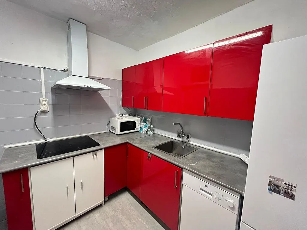 Cuisine - Apartment with River View in Caranza