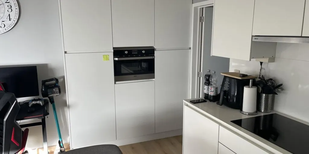 Cuisine - Appartement avec Jardin et Terrasse à Retie
