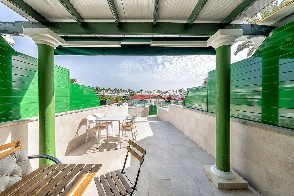 Terrass - Reformed Bungalow with Terrace in Maspalomas