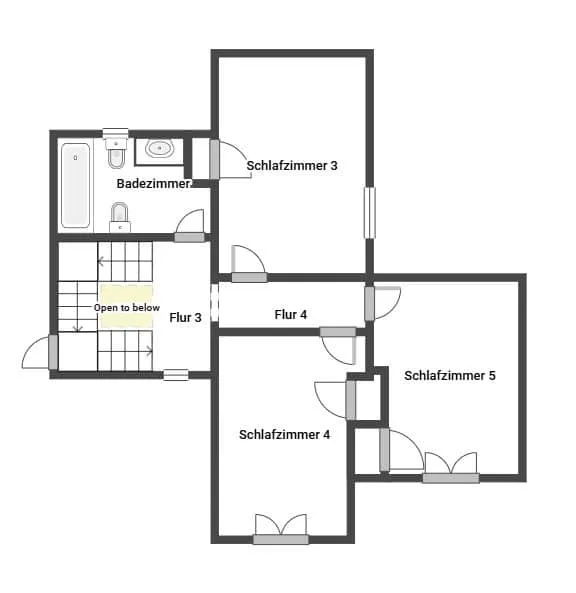 Plan - Town Villa with Pool in Sa Coma, Mallorca