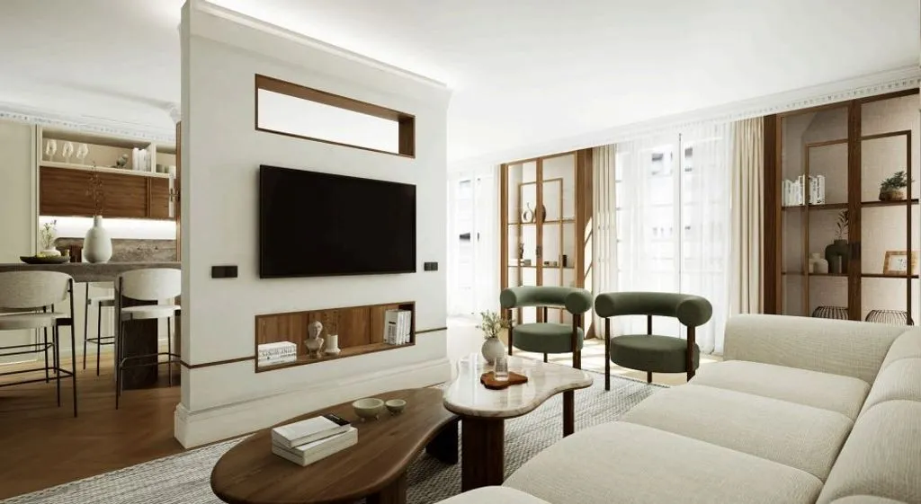 Séjour - Luxury Apartment with Classic Façade in Madrid