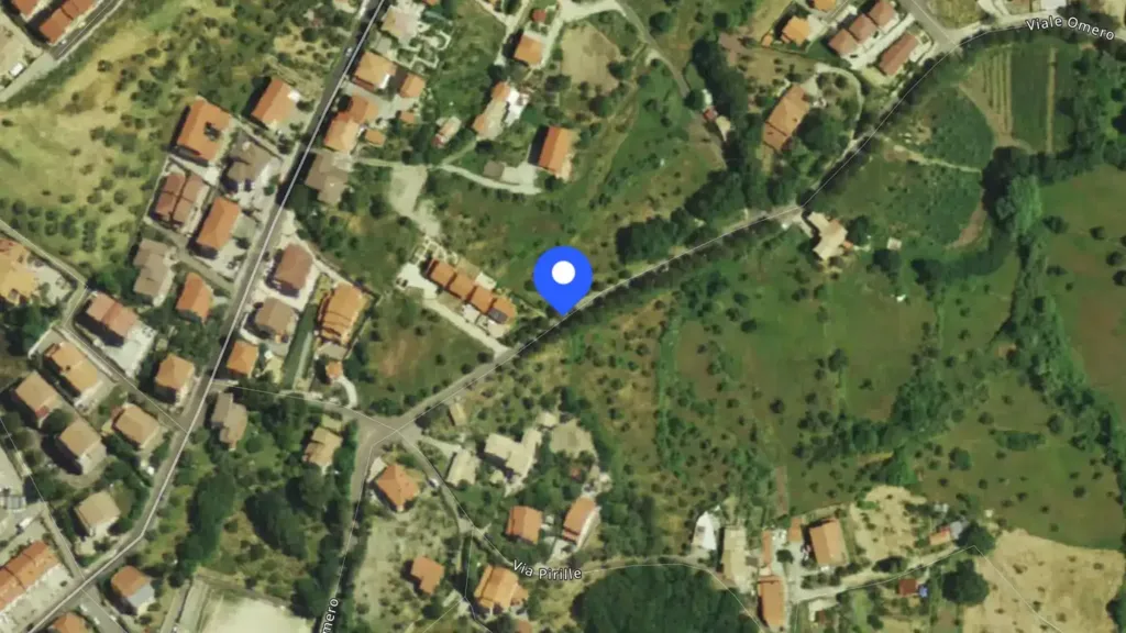 Aerial - Apartment with Sea View in Mendicino