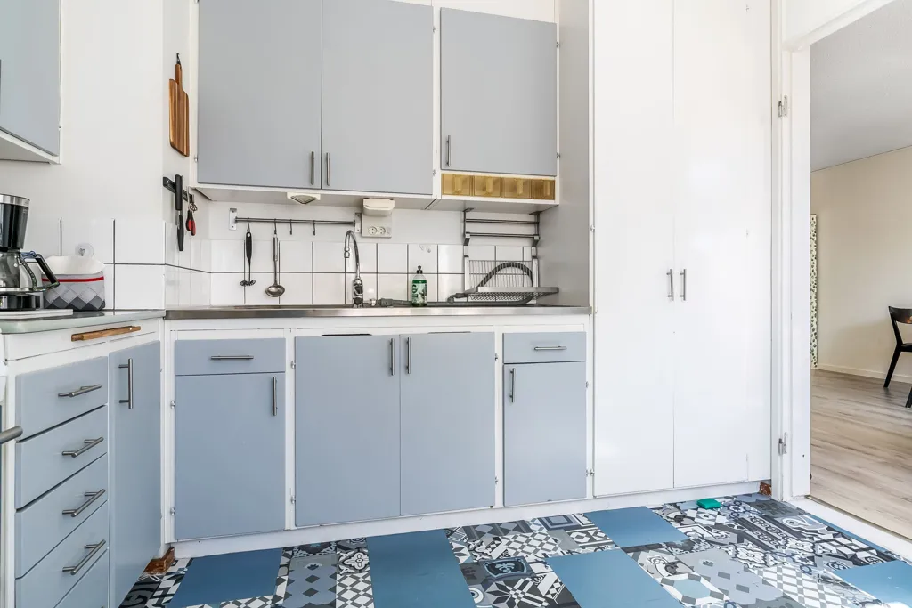 Köök - One-Bedroom Flat with Balcony in Herrhagen