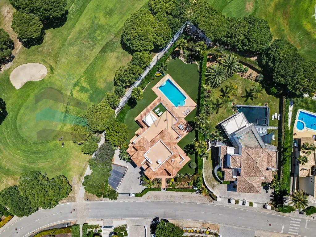 Vista aerea - 5-Bed Villa with Pool in Vila Sol, Loulé