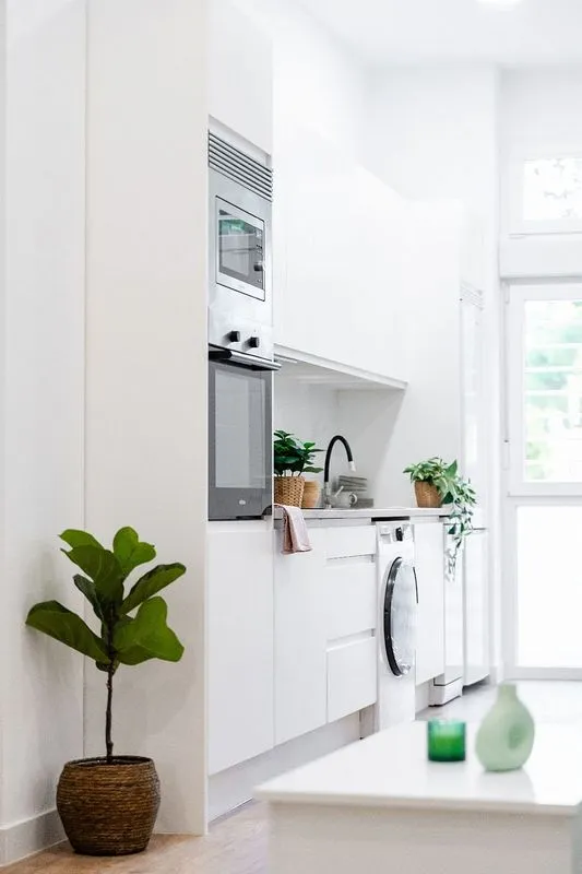 Kitchen - Modern Flat with Lift in Sector Oficios