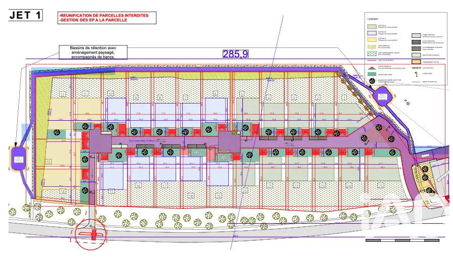 Plaan - Buildable Plot with 17m Façade in Pange