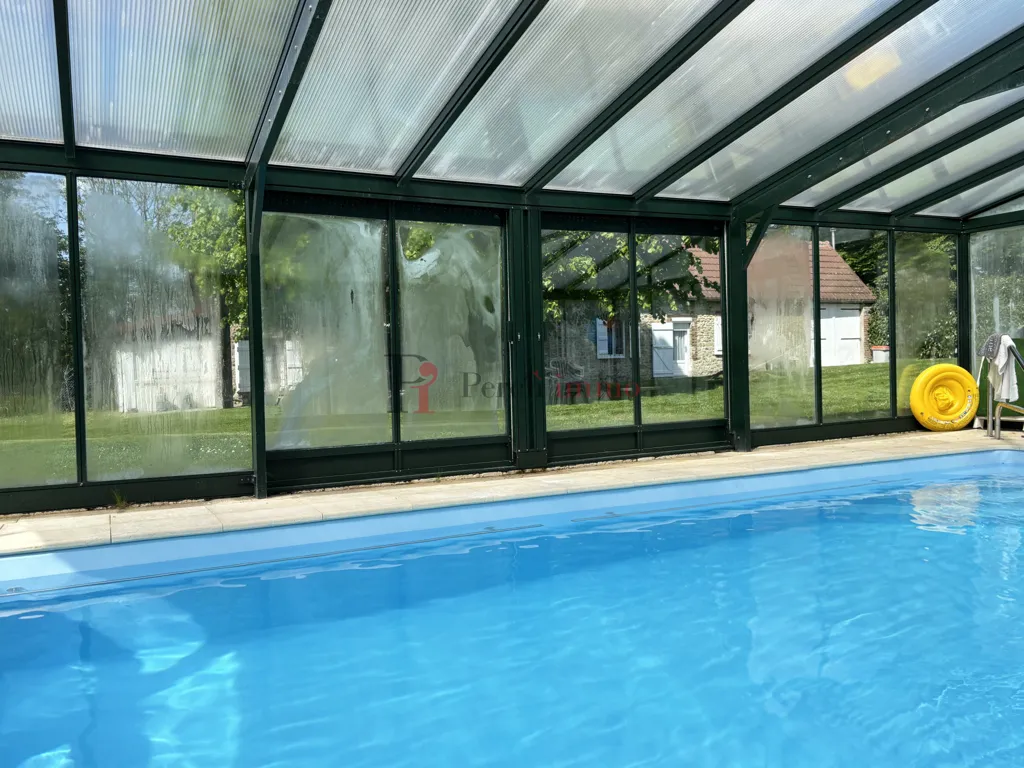 Bassein - Longère with Pool near Courtomer